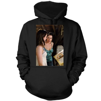 Alyssa Milano Mens Pullover Hoodie Sweatshirt