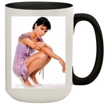 Alyssa Milano 15oz Colored Inner & Handle Mug