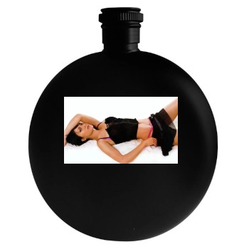 Alyssa Milano Round Flask