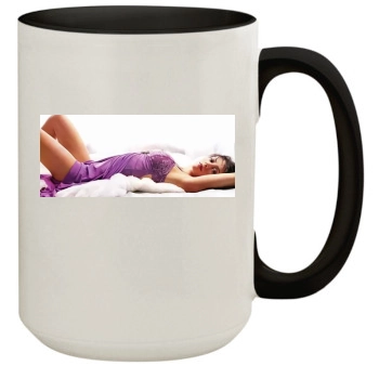 Alyssa Milano 15oz Colored Inner & Handle Mug