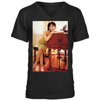 Alyssa Milano Men's V-Neck T-Shirt