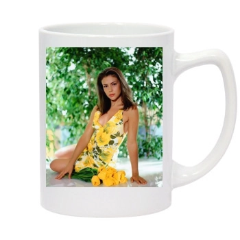 Alyssa Milano 14oz White Statesman Mug