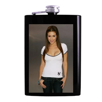 Alyssa Milano Hip Flask