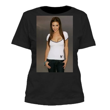 Alyssa Milano Women's Cut T-Shirt