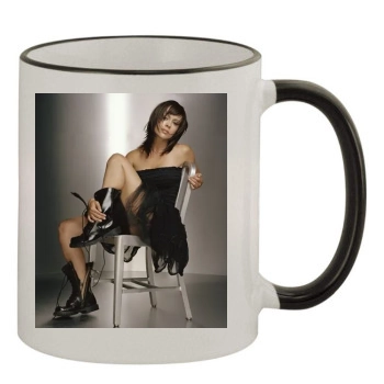 Alyssa Milano 11oz Colored Rim & Handle Mug