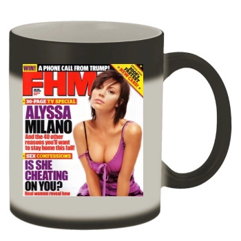 Alyssa Milano Color Changing Mug