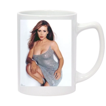 Alyssa Milano 14oz White Statesman Mug