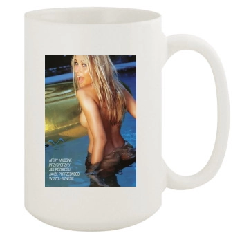 Amanda Bentley 15oz White Mug