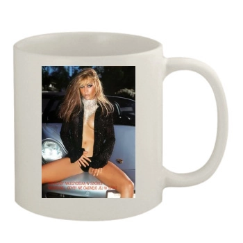 Amanda Bentley 11oz White Mug