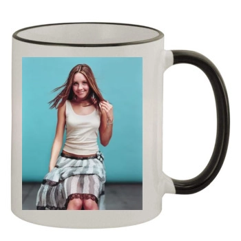 Amanda Bynes 11oz Colored Rim & Handle Mug