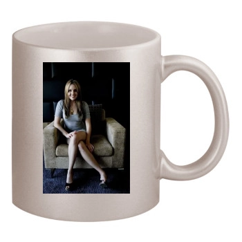 Amanda Bynes 11oz Metallic Silver Mug