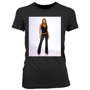 Amanda Bynes Women's Junior Cut Crewneck T-Shirt