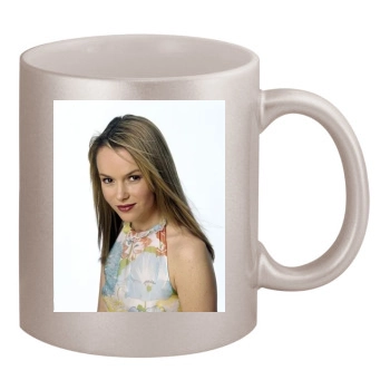 Amanda Holden 11oz Metallic Silver Mug