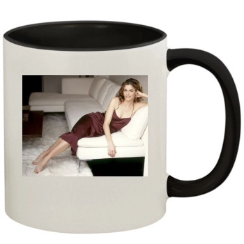 Amanda Peet 11oz Colored Inner & Handle Mug