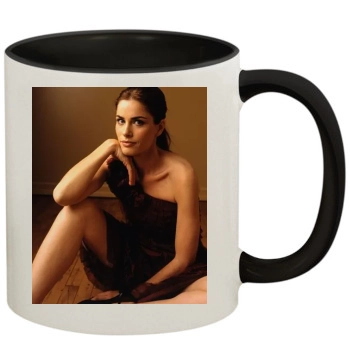 Amanda Peet 11oz Colored Inner & Handle Mug