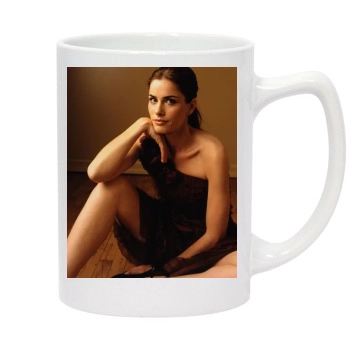 Amanda Peet 14oz White Statesman Mug