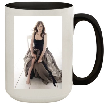 Amanda Peet 15oz Colored Inner & Handle Mug