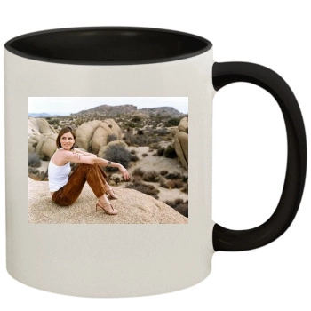 Amanda Peet 11oz Colored Inner & Handle Mug