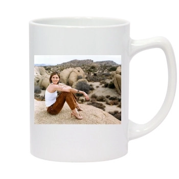 Amanda Peet 14oz White Statesman Mug