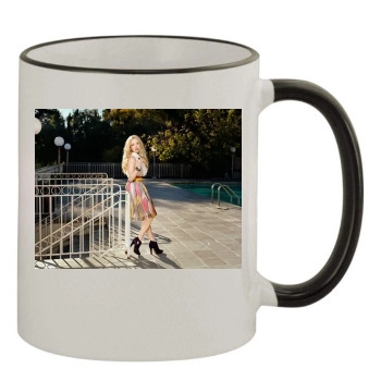 Amanda Seyfried 11oz Colored Rim & Handle Mug