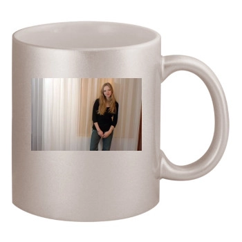 Amanda Seyfried 11oz Metallic Silver Mug