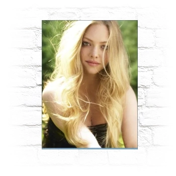 Amanda Seyfried Metal Wall Art