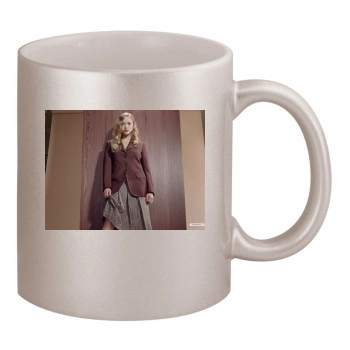 Amanda Seyfried 11oz Metallic Silver Mug