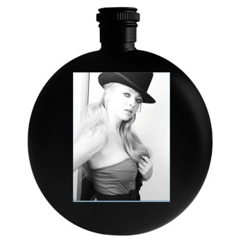 Amanda Seyfried Round Flask