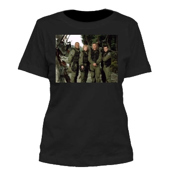 Amanda Tapping Women's Cut T-Shirt