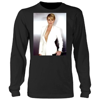 Amanda Tapping Men's Heavy Long Sleeve TShirt