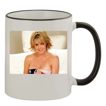 Amanda Tapping 11oz Colored Rim & Handle Mug