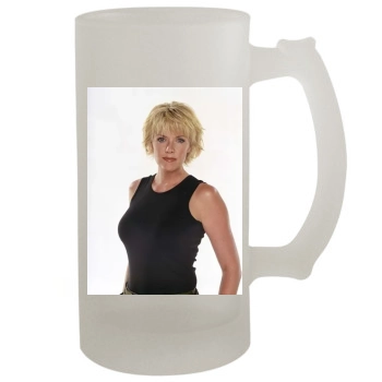 Amanda Tapping 16oz Frosted Beer Stein