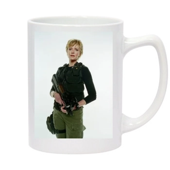 Amanda Tapping 14oz White Statesman Mug