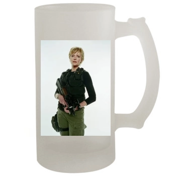 Amanda Tapping 16oz Frosted Beer Stein