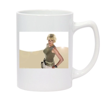 Amanda Tapping 14oz White Statesman Mug