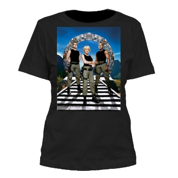 Amanda Tapping Women's Cut T-Shirt