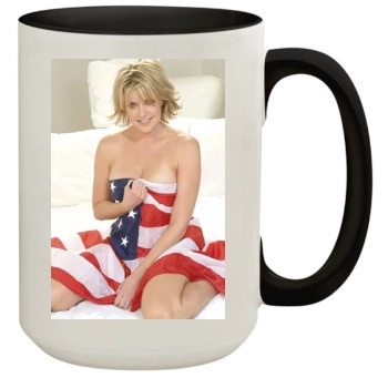 Amanda Tapping 15oz Colored Inner & Handle Mug