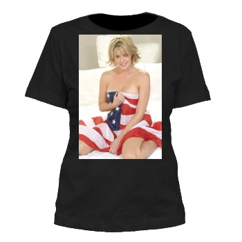 Amanda Tapping Women's Cut T-Shirt