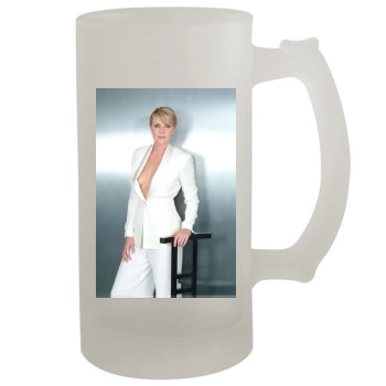 Amanda Tapping 16oz Frosted Beer Stein