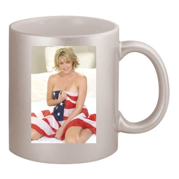 Amanda Tapping 11oz Metallic Silver Mug