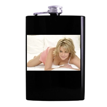 Amanda Tapping Hip Flask