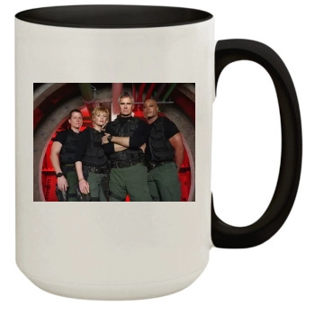 Amanda Tapping 15oz Colored Inner & Handle Mug