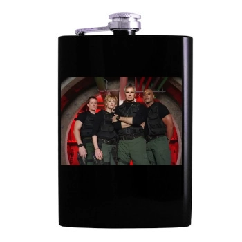 Amanda Tapping Hip Flask