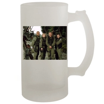 Amanda Tapping 16oz Frosted Beer Stein