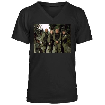 Amanda Tapping Men's V-Neck T-Shirt