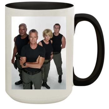 Amanda Tapping 15oz Colored Inner & Handle Mug