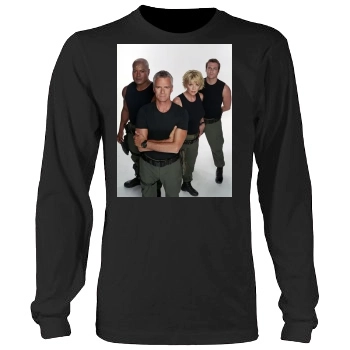 Amanda Tapping Men's Heavy Long Sleeve TShirt