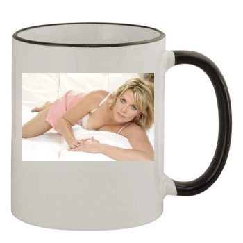 Amanda Tapping 11oz Colored Rim & Handle Mug