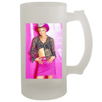 Amanda Tapping 16oz Frosted Beer Stein