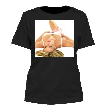 Amanda Tapping Women's Cut T-Shirt